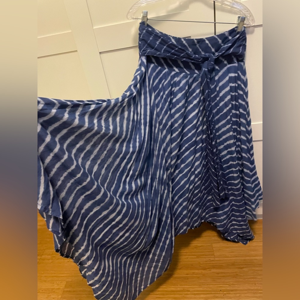 Boston Proper Handkerchief Cotton Hobo Style Skirt
